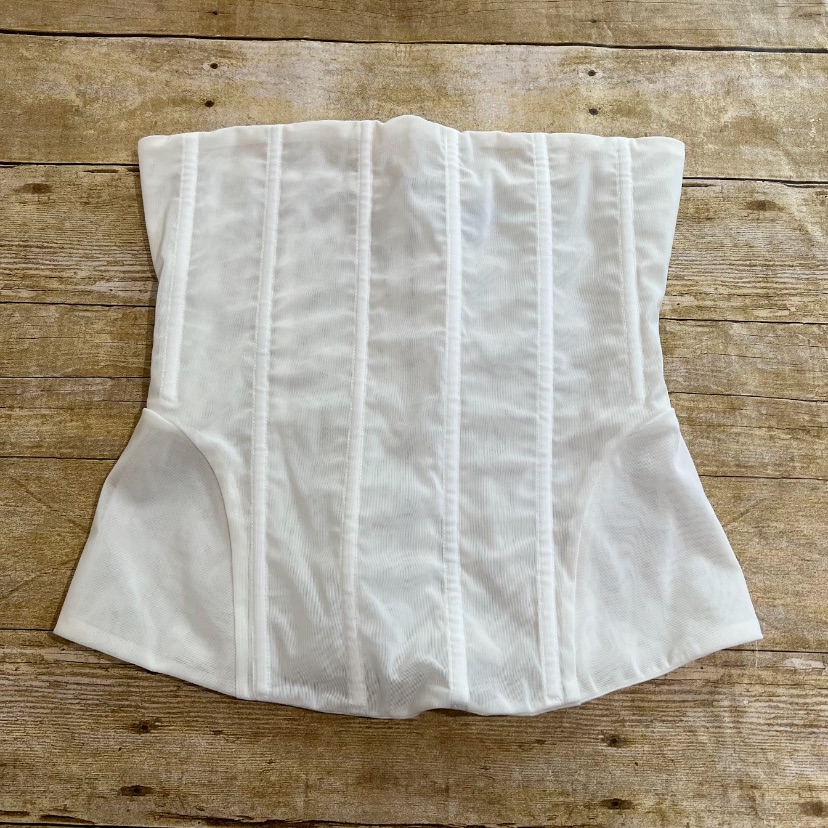 Miaou Libra Corset Top In White